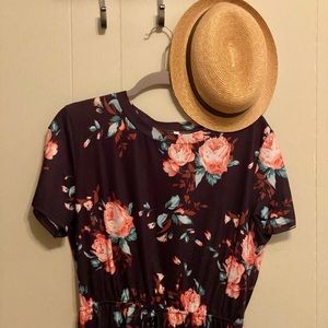 Women's Casual Dress Wear to Work, Party Bodycon Pencil Midi Dress w/pockets